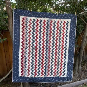 American Zig-Zag quilt